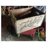 Schlitz crate w/repair