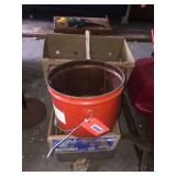 Fruit baskets, plant stool & asst