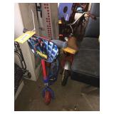 Tricycle, bike, scooter