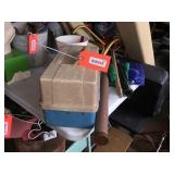 Tackle box w/contents - air pump