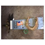 Horseshoes & weather vane