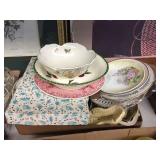 Bowls, plates & assorted