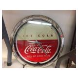 Coca Cola clock. Missing power adapter