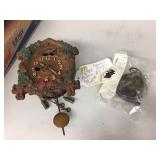 Bluebird clock. Missing key