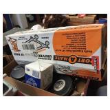 Assorted tools, casters & assorted