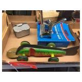 Bait box, fish skinner & large lure decorator