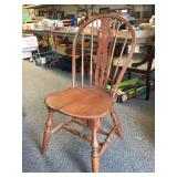 Wood spoke chair