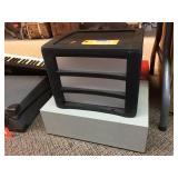 2 drawer metal file & 3 drawer organizer