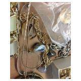 Assorted costume jewelry