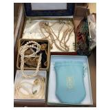 Assorted necklaces & costume jewelry