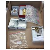 Assorted costume jewelry