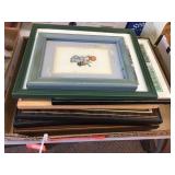 Small framed decorator pictures