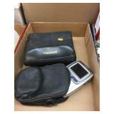 Bushnell binoculars & Casio TV