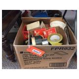 Tape, circuit breakers & assorted