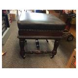 Stool on wheels. 20"x20"x21"