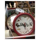 Clocks & assorted