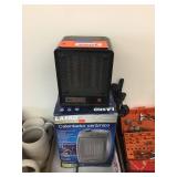 2 electric heaters