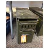 Large ammo can & chain tightners. 8"x18"x15"