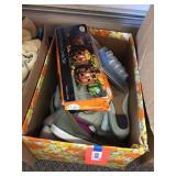 Country pumpkin candy set & assorted shoes
