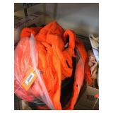 Blaze orange bibs & hunting clothing size L