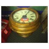 Clock table. Not tested. 25" diameter x 22"