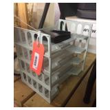 Stacking paper organizer / CD case