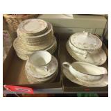 2 Flats Pope Gosser china