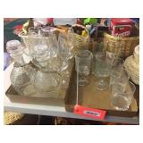 Plastic stemware / assorted glass