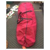 Lighted Christmas tree in bag/unknown condition