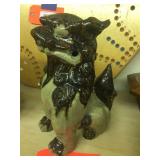 Clay decorator 10" tall