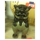 Clay decorator 10" tall