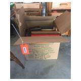 Large box assorted picture frames with