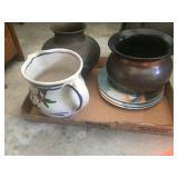 Nautical plastic dishes / pots / pitcher