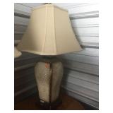 2 lamps with shade 32" tall
