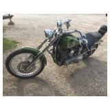 Harley Davidson motorcycle. Does not run.