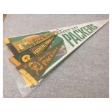 Assorted Packer pennants - 2 are signed
