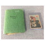 Packer Football scrap book, Packer related
