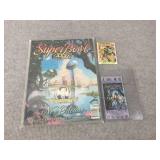Super bowl XXXI program & autographed ticket