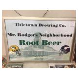 Framed Titletown Brewing Packer Rally poster