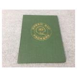 Green Bay Packers hardcover book w/signature