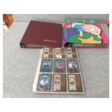 3 Ring binders of sport trading cards