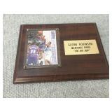 Glen Robinson mini plaque