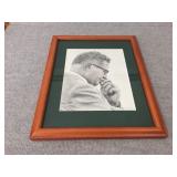 Signed & numbered Lombardi picture