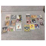 Assorted sports trading cards