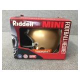 Mini Notre Dame helmet signed by Paul Hornung