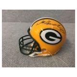 Mini Packer helmet signed by William Henderson