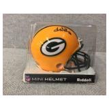 Mini Packer helmet signed by Tramon Williams