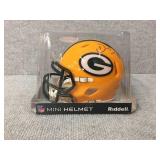Mini Packer helmet signed by Daytone Jones