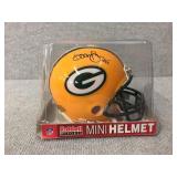 Mini Packer helmet signed by Dorsey Levens
