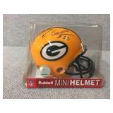 Mini Packer helmet signed by Ryan Grant